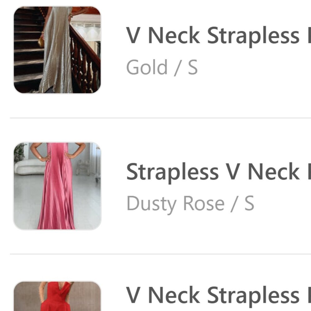 BRAND NEW - formal dress gold